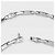 Collana girocollo Tiffany & Co. Atlas Argento - vista 4