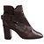 Botas Roger Vivier de cuero marrón con hebilla Castaño