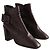 Botas Roger Vivier de cuero marrón con hebilla Castaño - vista 3