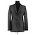 Tory Burch Blazer aus Wolle anthrazit Anthrazitgrau