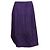 Falda plisada de mezcla de lana Issey Miyake morada, talla de diseñador 2 Púrpura