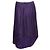 Falda plisada de mezcla de lana Issey Miyake morada, talla de diseñador 2 Púrpura - vista 3