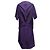 Falda plisada de mezcla de lana Issey Miyake morada, talla de diseñador 2 Púrpura - vista 5