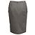 Falda lápiz de lana a cuadros gris Alexander McQueen Talla IT 42 - vista 3