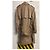 Beiger Leder-Trenchcoat Dolce & Gabbana - Ansicht 4