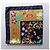 Foulard in seta Gucci con stampa floreale e farfalle Nero Rosa Bianco D'oro Verde Arancione Porpora Giallo - vista 7