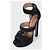 Alaïa Schwarze Wildleder High-Heel Sandalen Größe 37,5 Gebraucht - Ansicht 3