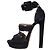 Alaïa Schwarze Wildleder High-Heel Sandalen Größe 37,5 Gebraucht