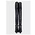 Balmain Black Leather Open-Toe Over-the-Knee Boots Sz.38 Pre-owned - view 4