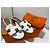 Hermès Oasis Mules Sandali in pelle bianca tg 37.5 Marrone Bianco - vista 11