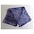 Sciarpa in seta Paisley Etro Rosa Blu Porpora Blu scuro  - vista 2