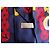 Foulard di seta Must de Cartier Bianco Rosso Blu D'oro - vista 4