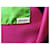 Écharpe en soie Yves Saint Laurent Noir Rose Multicolore Vert Violet Jaune  - vue 4