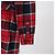 Autre Marque Camicia a maniche lunghe Blue Label Crestbridge Check Rosso - vista 3