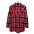 Autre Marque Camicia a maniche lunghe Blue Label Crestbridge Check Rosso - vista 5