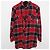Autre Marque Camicia a maniche lunghe Blue Label Crestbridge Check Rosso - vista 7