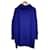 Autre Marque DF STUDIO Strick-Poncho Pullover Blau - Ansicht 2