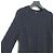 Autre Marque 45R Wollpullover mit Zopfmuster Blau - Ansicht 3