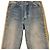 Autre Marque Pantalones de satén denim Drawer Azul Caqui - vista 3