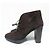 Botines cortos Tod's Gommini de ante Castaño - vista 2