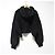 Autre Marque CLANE Boa Strick-Hoodie Schwarz - Ansicht 2