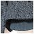 Autre Marque CLANE Boa Strick-Hoodie Schwarz - Ansicht 6