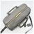 Borsa Boston Saint Laurent in pelle e camoscio grigio Marrone - vista 15