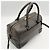 Borsa Boston Saint Laurent in pelle e camoscio grigio Marrone - vista 3