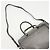 Borsa Boston Saint Laurent in pelle e camoscio grigio Marrone - vista 6