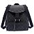 Zaino Gucci nero in tela GG e nylon