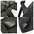 Zaino Gucci nero in tela GG e nylon - vista 14