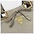Borsa a tracolla in pelle Prada BN2245 in Grayish Grigio - vista 11