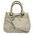 Borsa a tracolla in pelle Prada BN2245 in Grayish Grigio - vista 2