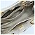 Borsa a tracolla in pelle Prada BN2245 in Grayish Grigio - vista 20