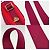 Borsa a tracolla Louis Vuitton Antigua Busas PM Canvas Rosso - vista 8