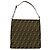 Borsa a tracolla Fendi Zucca Marrone scuro