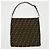 Borsa a tracolla Fendi Zucca Marrone scuro - vista 3