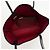 Fendi Zucchino Tote Bag 8BH056 Schwarz Rot - Ansicht 12