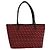 Fendi Zucchino Tote Bag 8BH056 Schwarz Rot - Ansicht 2