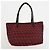 Fendi Zucchino Tote Bag 8BH056 Schwarz Rot - Ansicht 3