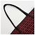 Fendi Zucchino Tote Bag 8BH056 Schwarz Rot - Ansicht 7