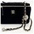 Borsa a tracolla Vanity in pelle nera matelassé Chanel Nero - vista 10