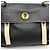 Borsa a mano Yves Saint Laurent Muse Nero Bianco - vista 11