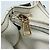 Borsa a mano Yves Saint Laurent Muse Nero Bianco - vista 18