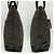 Borsa Tote Gucci in tela GG nera Nero - vista 4