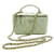 Borsa Vanity Chanel Matelassé Verde chiaro