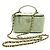 Borsa Vanity Chanel Matelassé Verde chiaro - vista 2