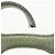 Borsa a tracolla in pelle Loewe Fiesta Verde oliva - vista 10