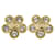 Orecchini Chanel Coco Mark Flower D'oro