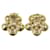 Orecchini Chanel Coco Mark Flower D'oro - vista 5